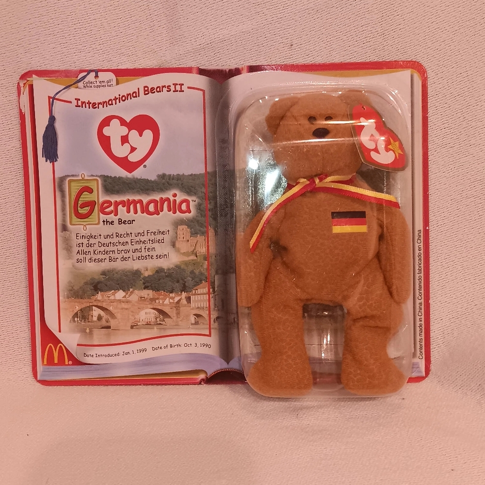 Vintage TY Germania the Bear